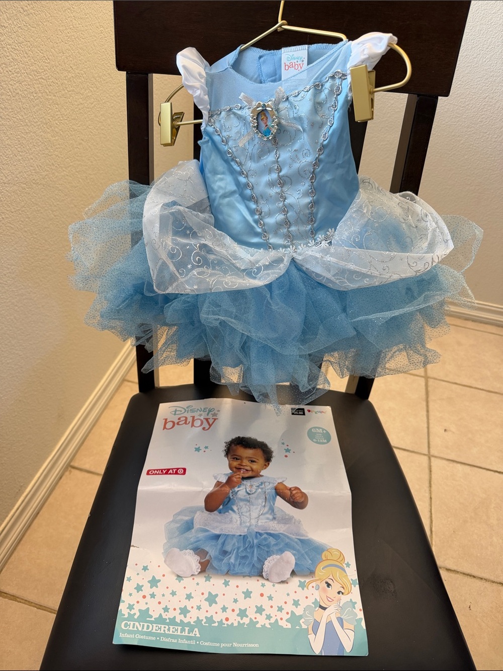 Disney Cinderella Light Blue Tulle Dress Costume